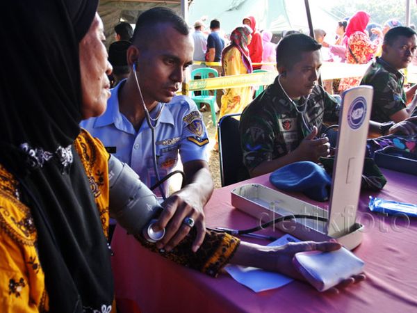 TNI Gelar Baksos di Cilegon