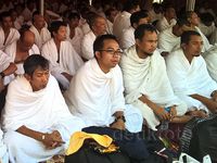 Jemaah Haji Wukuf di Arafah