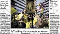 Perusahaan Thailand Tolak Cetak New York Times