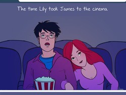 Kocak! Seniman Bikin Ilustrasi Gaya Pacaran Lily dan James Potter