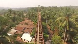 Jalur Maut KA Saketi-Bayah Peninggalan Romusha, Ini Videonya dari Udara