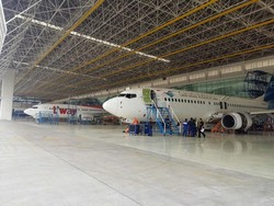 Butuh 2 Tahun Bangun Hanggar Terbesar di Dunia Milik Garuda