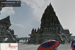 Liburan Virtual ke Candi Prambanan Pakai Google Street View