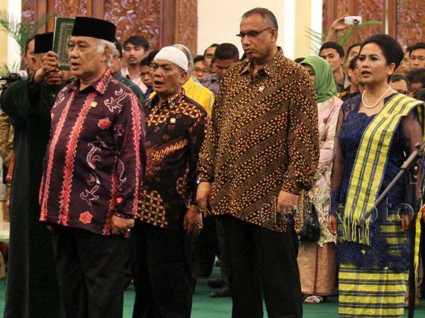 DPD Lantik 10 Senator Baru