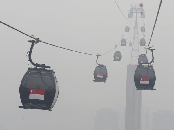 Kabut Asap Indonesia Masih Selimuti Singapura