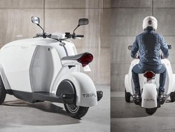 Tripl, Skuter Fungsional yang Punya Bagasi Luas Seperti MPV