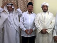Menag Silaturahmi ke Syekh Muhammad bin Ismail