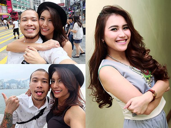 Tyas Mirasih Mesra Peluk Pacar di Hong Kong, Ayu Ting Ting Berseri-seri