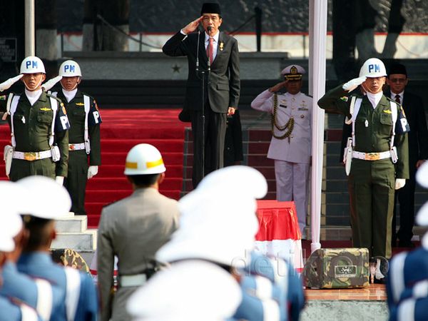 Jokowi Pimpin Upacara Kesaktian Pancasila