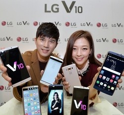 LG V10, Ponsel Dua Layar dan Dua Kamera Selfie
