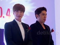 Leeteuk dan Kangin 'SuJu' Bikin Heboh Korea Festival Jakarta