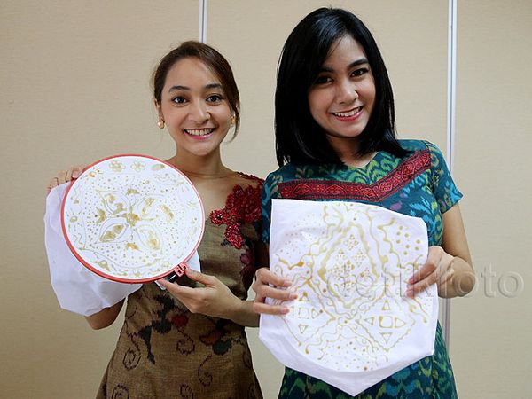 Seperti Apa Hasil Membatik Anisa Rahma dan Raisa? Ini Fotonya!