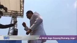 Ternyata Gubernur Ahok Jago Goyang Dumang Juga!