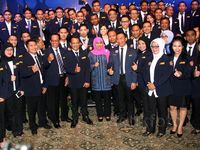 Mensos Lantik Pengurus Karang Taruna 2015-2020
