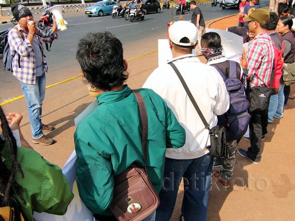 Istana Kembali Disambangi Pendemo