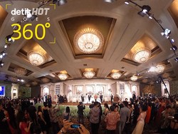 Mengintip Kemewahan Resepsi Nikah Chelsea dan Glenn dari Sudut 360