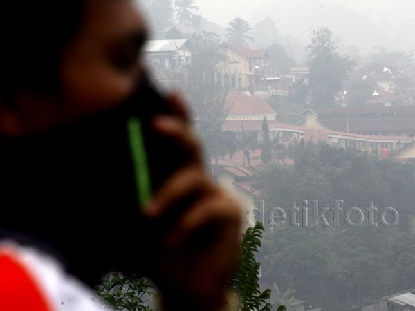 Kabut Asap di Sawahlunto Masuk Kategori Berbahaya