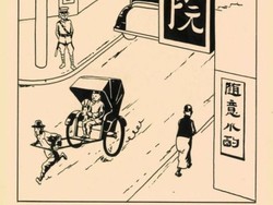 Gambar Langka Tintin di Shanghai Dilelang Rp 16,6 Miliar