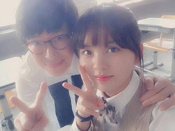 Motif Baju atau Kaki? Foto Uhm Ki Joon dan Kim So Hyun Ini Bikin Bingung!