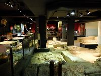 Reruntuhan Romawi Dalam Restoran di Maastricht, Belanda
