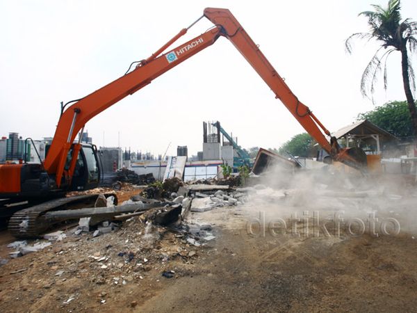 Pembongkaran Bangunan untuk Tol Becakayu