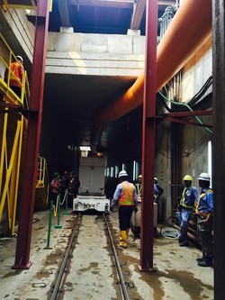 Ditemani Ahok, Jokowi Pantau Bor Raksasa MRT