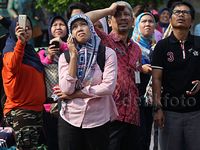 Kantornya Terbakar PNS Berhamburan Keluar