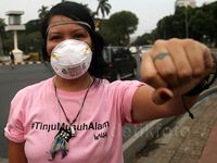 Para Artis Gelar Aksi Melawan Asap