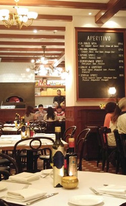 Santap Kuliner Italia di Resto Dalam Department Store, Grand Indonesia