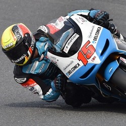 Kecelakaan di Sesi Latihan, Alex de Angelis Dilarikan ke Rumah Sakit