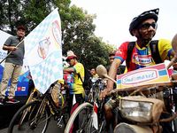 Wagub DKI Lepas Peserta Fun Bike dan Fun Wal