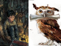 Lucu Banget! Ilustrasi Terbaru dari Harry Potter and The Philosophers Stone