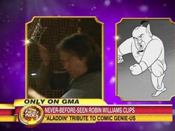 Suara Jin Robbin Willams yang Kembali Hidup di Film Aladdin