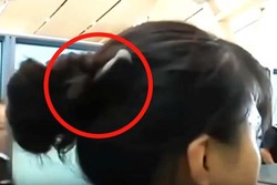 Biar Tak Disita Petugas, Turis Tiongkok Pakai Pisau Buat Tusuk Konde