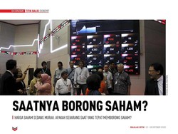 Saatnya Borong Saham?