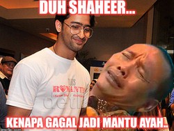 Meme detikHOT: Ayah Rojak Sedih Shaheer Seikh Gagal Jadi Menantu