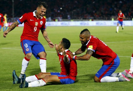 Chile Taklukkan Peru 4-3