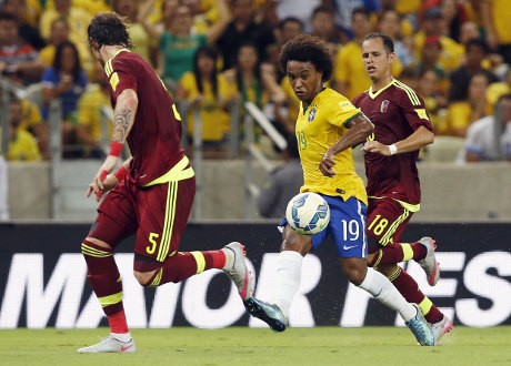 Willian Dua Gol, Brasil Bekuk Venezuela 3-1