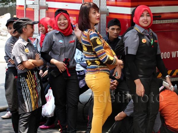 Karyawan di Gedung Sarinah Thamrin Diliburkan