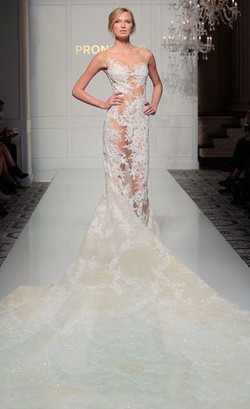 Ketika Gaun Transparan Jadi Tren Busana Pengantin, Maukah Anda Memakainya?