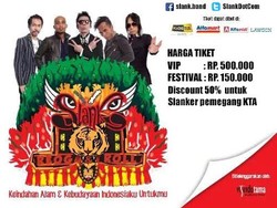 Slankers Jakarta! Slank Reog N Roll Digelar Malam Ini