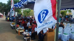 Ribuan Orang Ramaikan Gerakan Cinta Rupiah di Kawasan Perbatasan