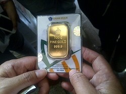 Kemarin Naik Rp 11.000, Sekarang Emas Antam Turun Rp 5.000/Gram