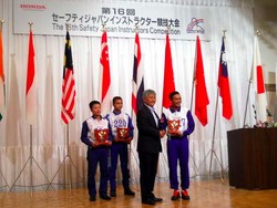 Instruktur Keselamatan Bermotor Indonesia Cetak Prestasi di Jepang