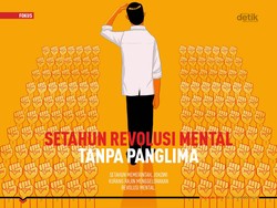 Setahun Revolusi Mental tanpa Panglima