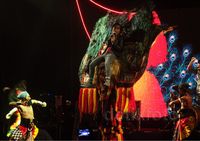 Pecahnya Parade Kebudayaan Nusantara di Panggung Konser Slank Reog N Roll