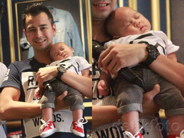 Gemes Banget! Ini Dia Pose Tidur Pulas Rafathar