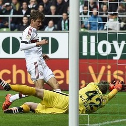 Gol Tunggal Mueller Menangkan Bayern atas Bremen