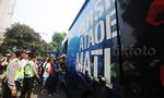 Rombongan Bobotoh Digeledah Polisi di Polda Metro Jaya