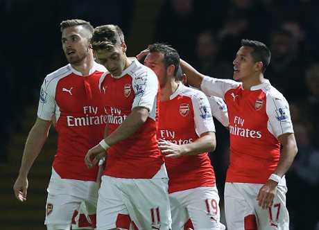 Arsenal Gulung Watford 3-0
